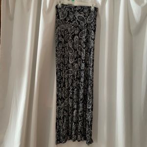 Zenobia paisley maxi skirt